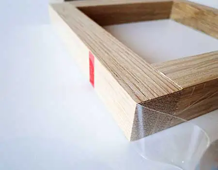 Wütfel-Lampe aus Holz Wütfel-Lampe aus Holz