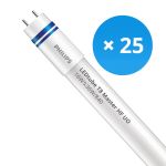 Lot 25x Philips Tube LED T8 MASTER (HF) Ultra Output 16W 2500lm - 840 Blanc Froid | 120cm - Équivalent 36W